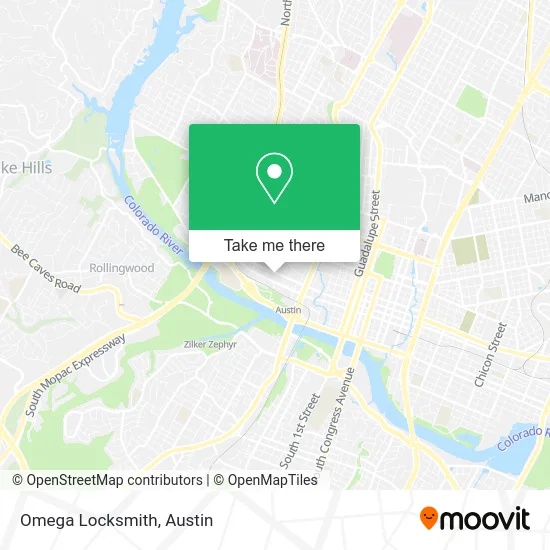 Omega Locksmith map