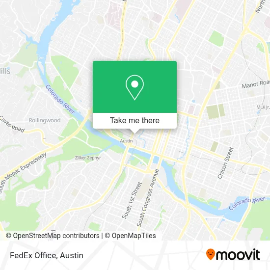 FedEx Office map