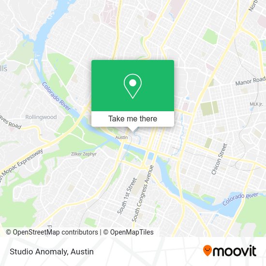 Studio Anomaly map