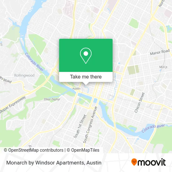 Monarch by Windsor Apartments map