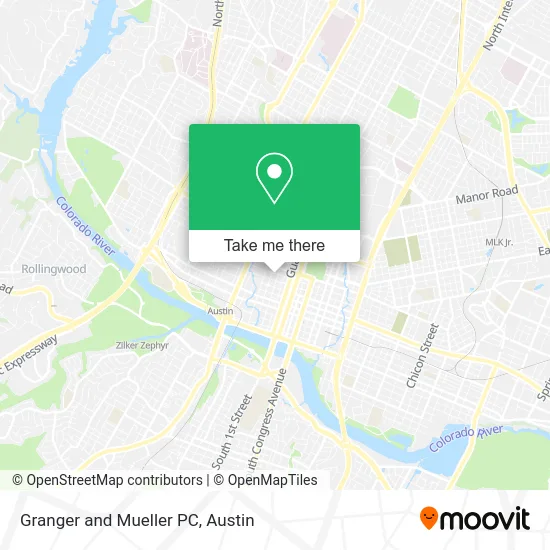 Granger and Mueller PC map