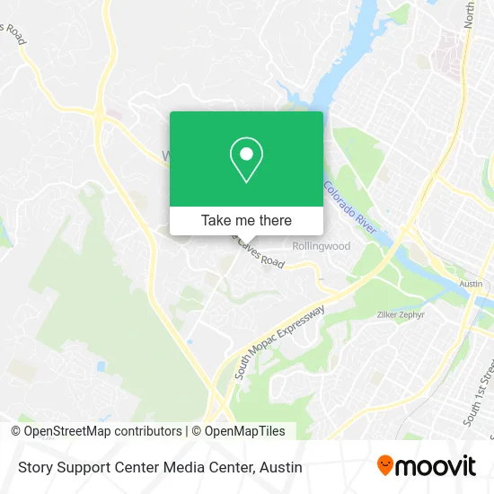 Story Support Center Media Center map