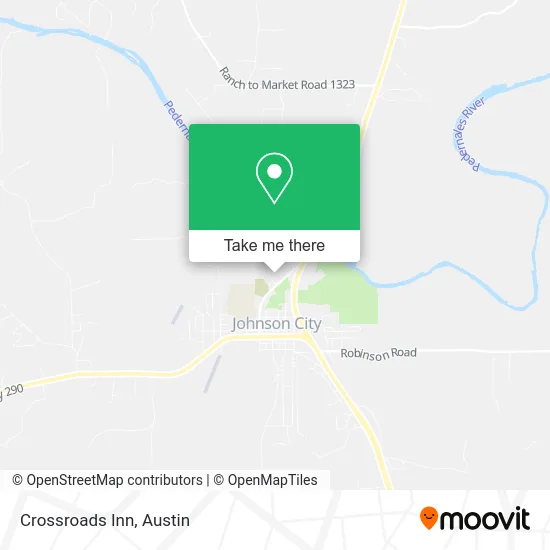 Crossroads Inn map