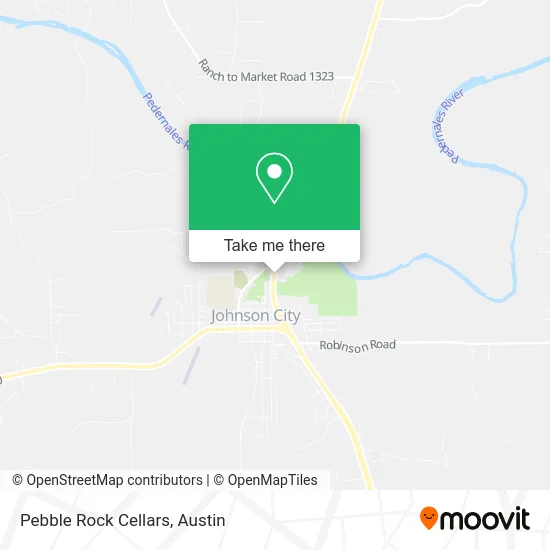 Pebble Rock Cellars map