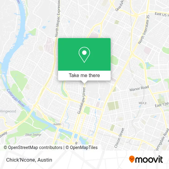 Chick'Ncone map