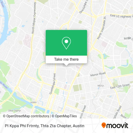 PI Kppa Phi Frtrnty, Thta Zta Chapter map
