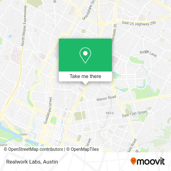 Realwork Labs map