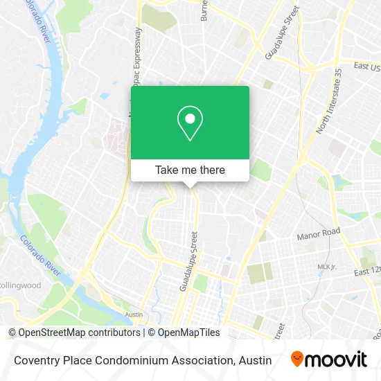 Coventry Place Condominium Association map