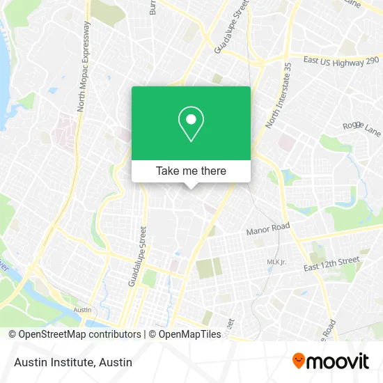 Austin Institute map