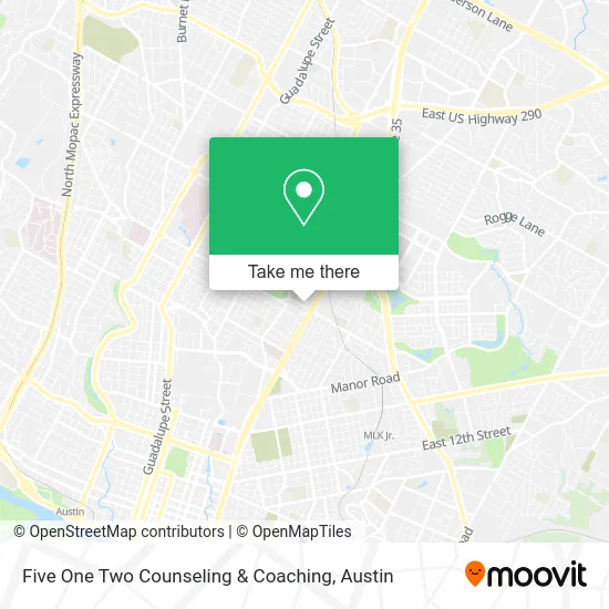 Five One Two Counseling & Coaching map