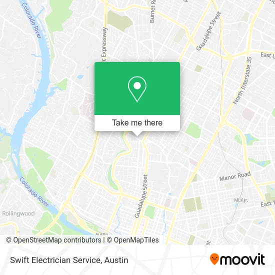 Swift Electrician Service map