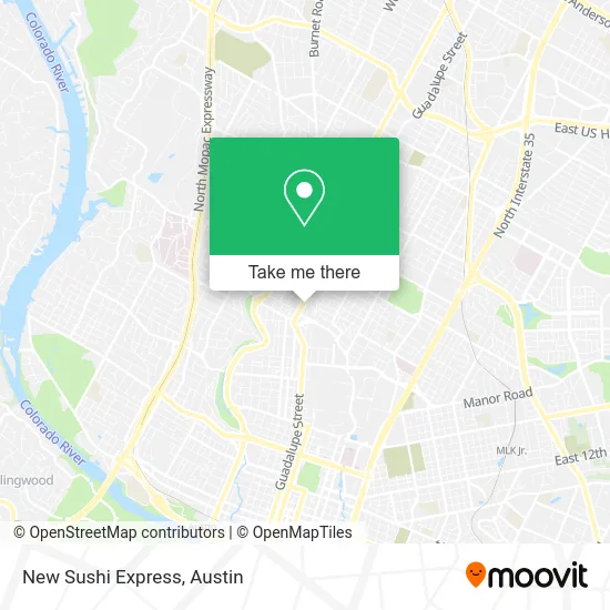 New Sushi Express map