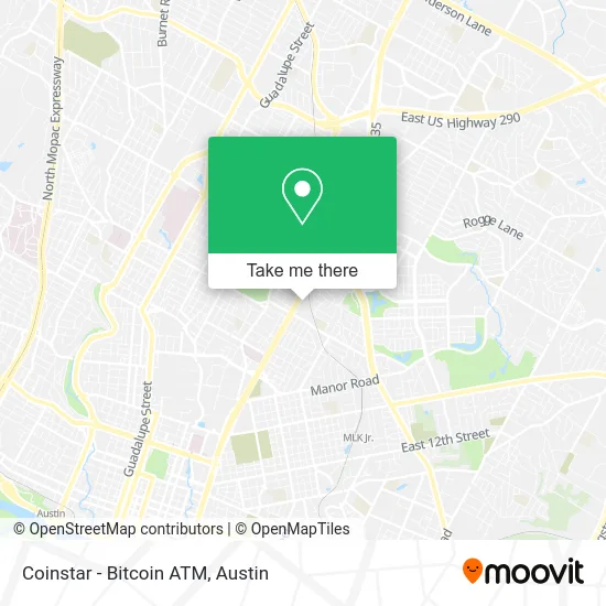 Coinstar - Bitcoin ATM map