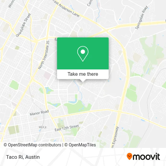 Taco Ri map