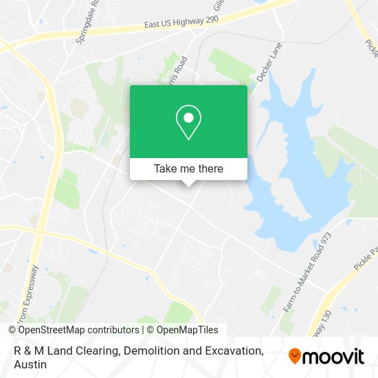 R & M Land Clearing, Demolition and Excavation map