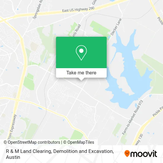 R & M Land Clearing, Demolition and Excavation map