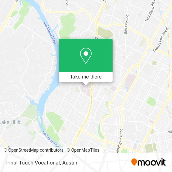 Final Touch Vocational map
