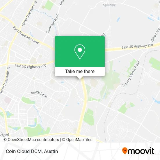 Coin Cloud DCM map