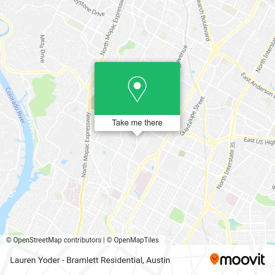 Lauren Yoder - Bramlett Residential map