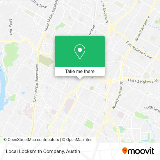 Local Locksmith Company map