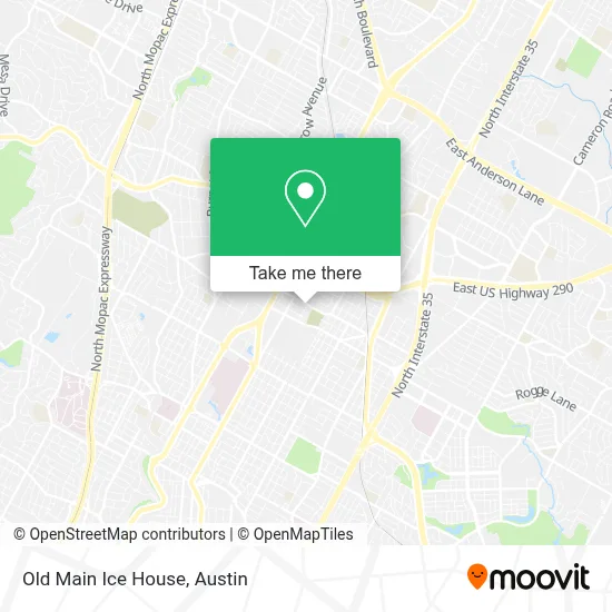 Old Main Ice House map