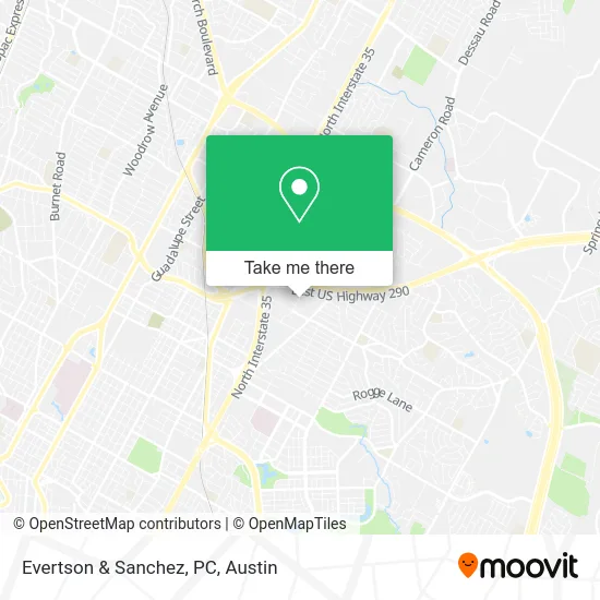 Evertson & Sanchez, PC map