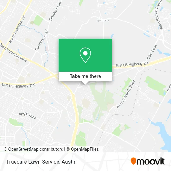 Truecare Lawn Service map