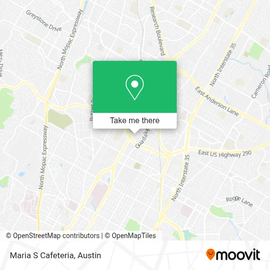 Maria S Cafeteria map