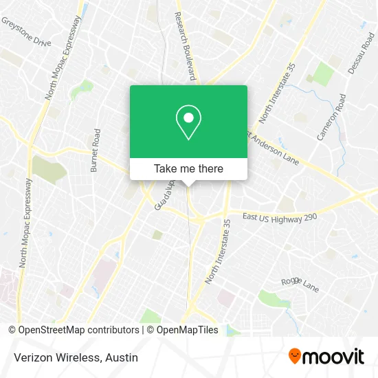Verizon Wireless map