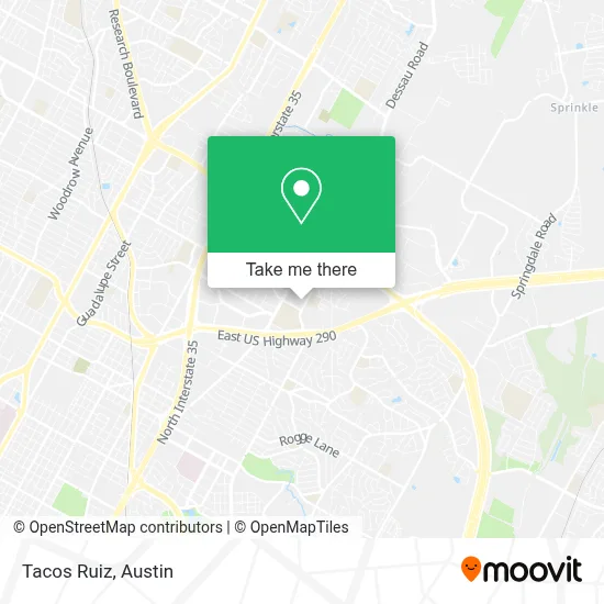 Tacos Ruiz map