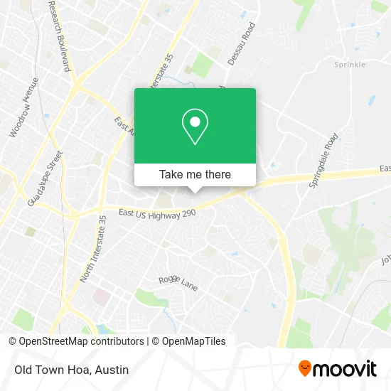 Mapa de Old Town Hoa