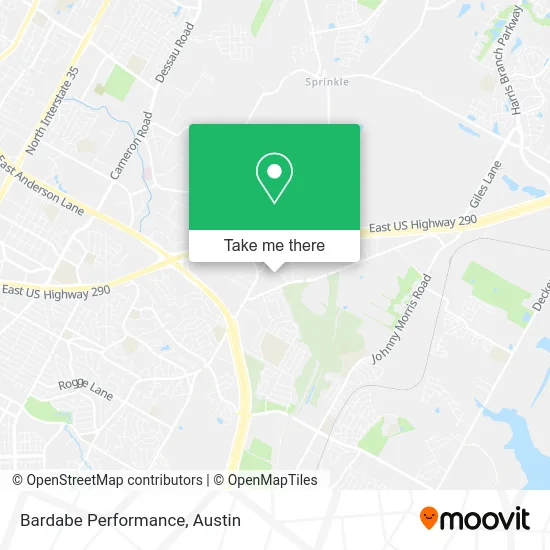 Bardabe Performance map