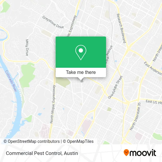 Commercial Pest Control map