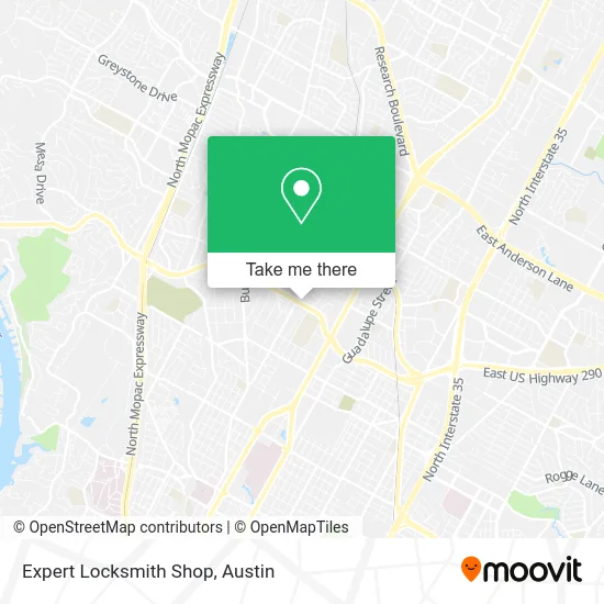 Expert Locksmith Shop map