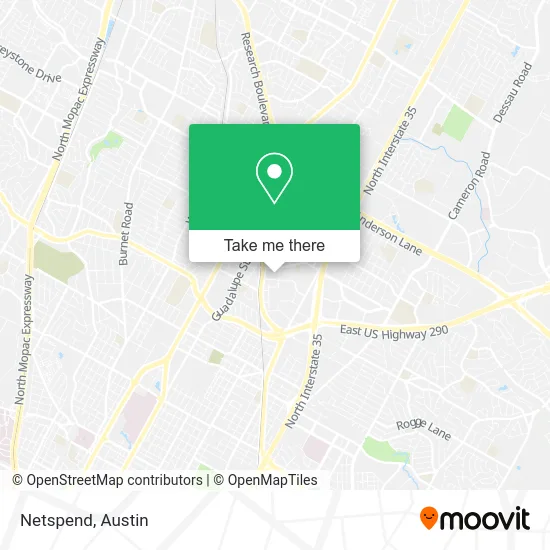 Netspend map