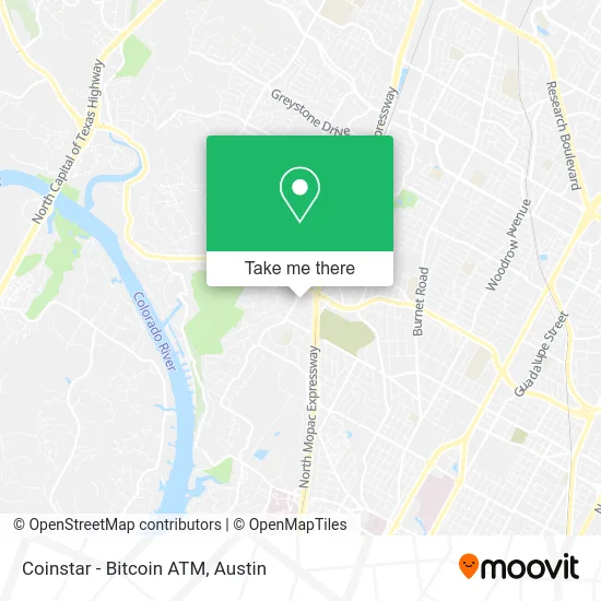 Coinstar - Bitcoin ATM map