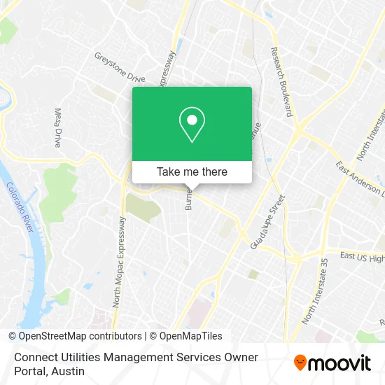 Connect Utilities Management Services Owner Portal map