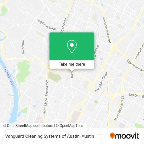 Vanguard Cleaning Systems of Austin map