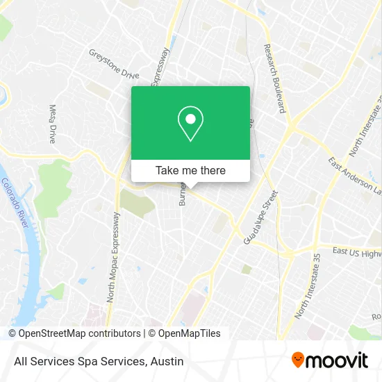 All Services Spa Services map