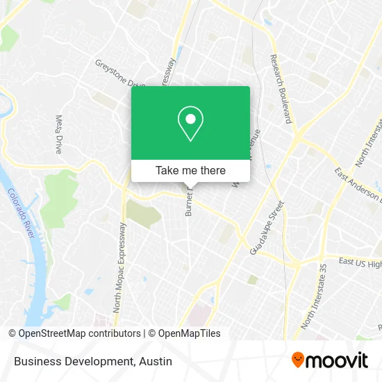 Business Development map