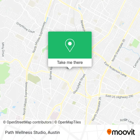 Path Wellness Studio map