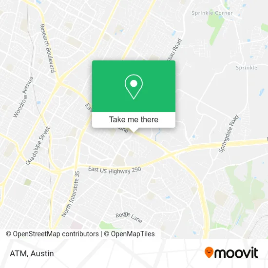 ATM map