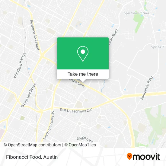 Mapa de Fibonacci Food
