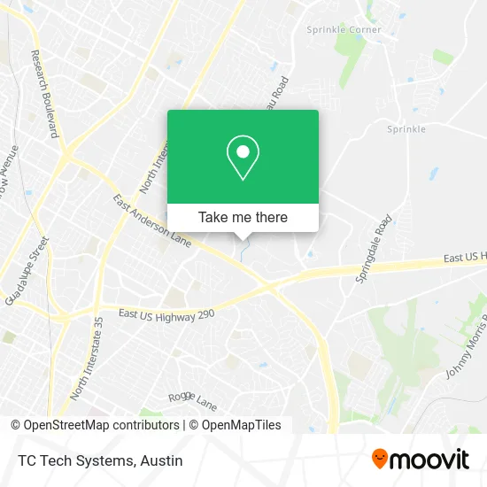 TC Tech Systems map