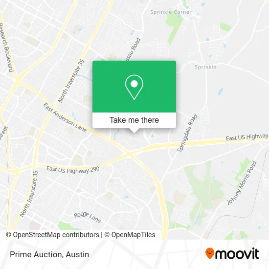 Mapa de Prime Auction