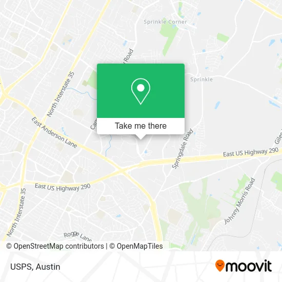 USPS map