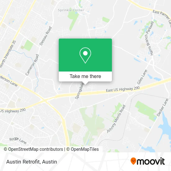 Austin Retrofit map