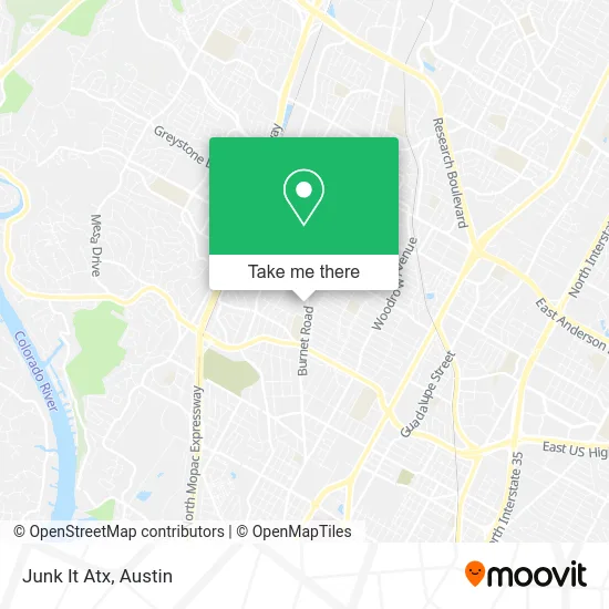 Junk It Atx map