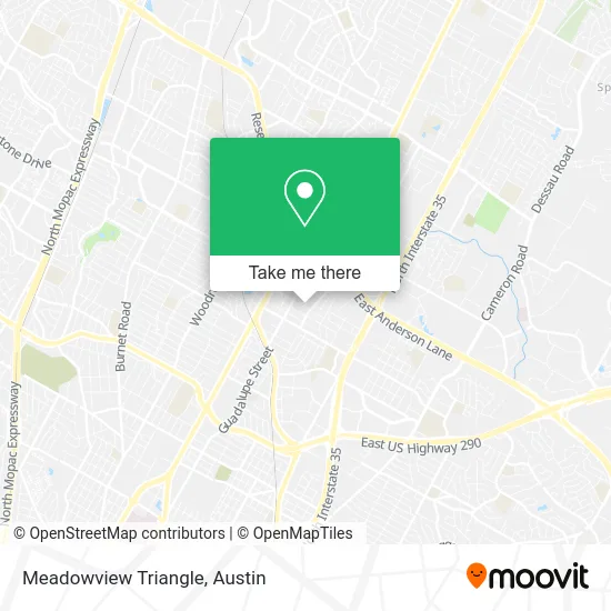 Meadowview Triangle map
