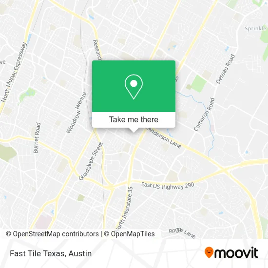 Fast Tile Texas map